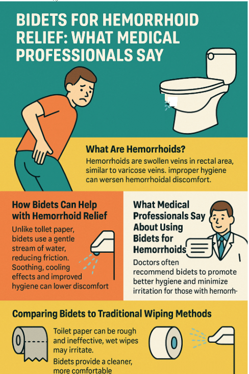 Bidet Conversion | Bidets for Hemorrhoid Relief: What Medical Professionals Say