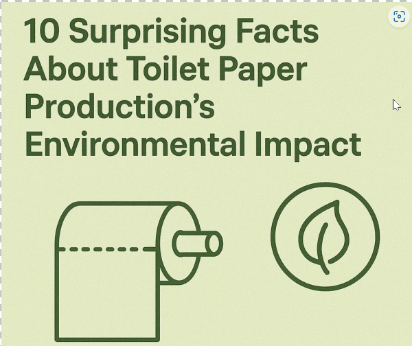 Bidet Conversion | 10 Surprising Facts About Toilet Paper Production's Environmental Impact