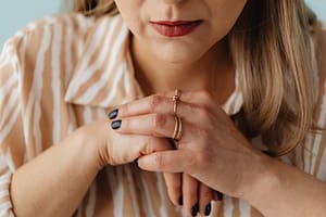 Woman with Clasped Hands