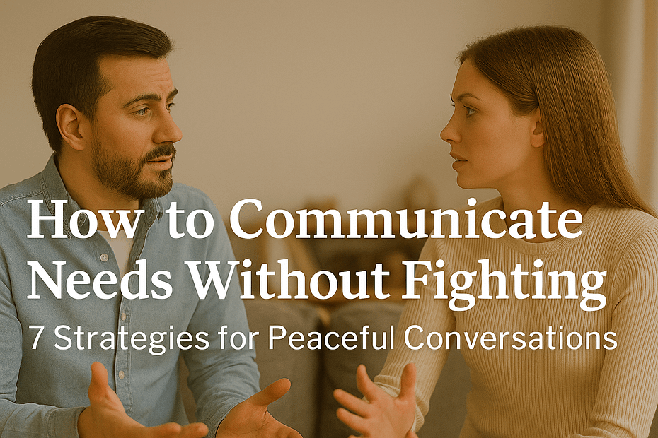 communicate without fighting